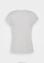 basic t-shirt melerad ljusgrå Anna Field 42BF6257 kvinnor - Bild 2