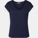 basic t-shirt mörkblå Anna Field 42BF6283 kvinnor