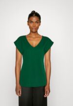 basic t-shirt mörkgrön Anna Field 42BF6326 kvinnor
