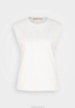 basic t-shirt off-white Anna Field 42BF6343 kvinnor - Bild 5