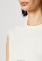 basic t-shirt off-white Anna Field 42BF6343 kvinnor - Bild 6