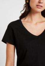 basic t-shirt svart Anna Field 42BF6287 kvinnor - Bild 5