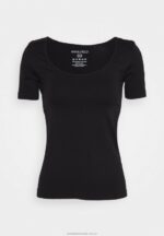 basic t-shirt svart Anna Field 42BF6374 kvinnor - Bild 8