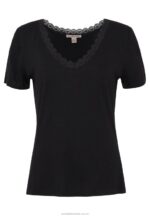 basic t-shirt svart Anna Field 42BF6377 kvinnor - Bild 4