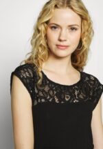 basic t-shirt svart Anna Field 42BF6379 kvinnor - Bild 5
