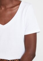 basic t-shirt vit Anna Field 42BF6247 kvinnor - Bild 5