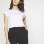 basic t-shirt vit Anna Field 42BF6280 kvinnor