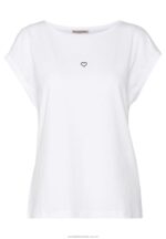 basic t-shirt vit Anna Field 42BF6280 kvinnor - Bild 4