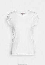 basic t-shirt vit Anna Field 42BF6304 kvinnor - Bild 5