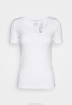 basic t-shirt vit Anna Field 42BF6350 kvinnor - Bild 8