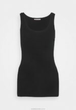 basic tank 3er pack topp svart/svart/svart Anna Field 42BF6468 kvinnor - Bild 2