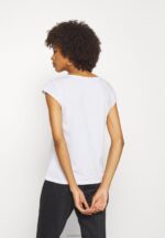 basic v-neck drop shoulder 2 pack basic t-shirt svart/vit Anna Field 42BF6261 kvinnor - Bild 3