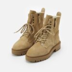 beige stövlar med snörning Anna Field 42BF62028 kvinnor