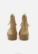 beige stövlar med snörning Anna Field 42BF62028 kvinnor - Bild 7