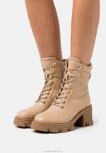 beige stövlar med snörning Anna Field 42BF62039 kvinnor