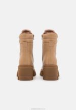 beige stövlar med snörning Anna Field 42BF62039 kvinnor - Bild 4