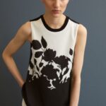 blus svart/vit Anna Field 42BF6504 kvinnor