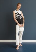 blus svart/vit Anna Field 42BF6504 kvinnor - Bild 3