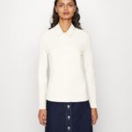button-down blus benvit Anna Field 42BF6672 kvinnor