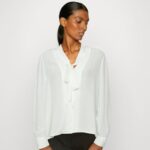 button-down blus benvit Anna Field 42BF6673 kvinnor