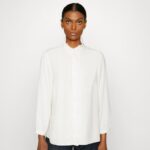 button-down blus benvit Anna Field 42BF6677 kvinnor