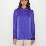 button-down blus mörkblå Anna Field 42BF6674 kvinnor