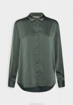 button-down blus oliv Anna Field 42BF6681 kvinnor - Bild 4