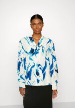 button-down blus vit, blå Anna Field 42BF6679 kvinnor