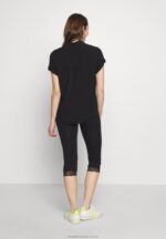 capri leggings med spets leggings byxor svart Anna Field 42BF6655 kvinnor - Bild 3