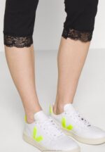 capri leggings med spets leggings byxor svart Anna Field 42BF6655 kvinnor - Bild 4