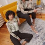 chinos svart Anna Field 42BF6597 kvinnor