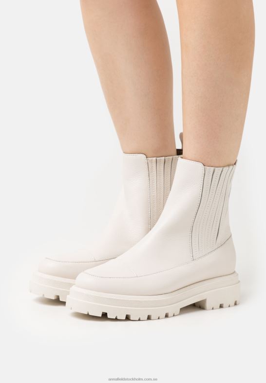 fotkängor i läder off-white Anna Field 42BF62055 kvinnor - Bild 1