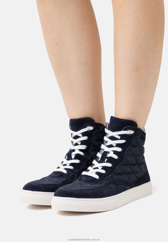 high_top_sneakers_i_lader_morkbla_anna_field_42bf61237_kvinnor.jpg high-top sneakers i läder mörkblå Anna Field 42BF61237 kvinnor - Bild 1