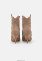 högklackade ankelboots i taupe Anna Field 42BF62048 kvinnor - Bild 4