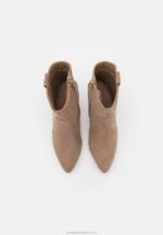 högklackade ankelboots i taupe Anna Field 42BF62048 kvinnor - Bild 6
