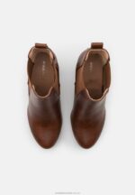 högklackade ankelboots konjak Anna Field 42BF62053 kvinnor - Bild 6