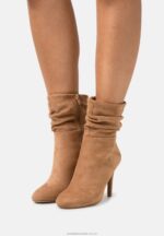 högklackade ankelboots konjak Anna Field 42BF62256 kvinnor