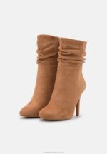 högklackade ankelboots konjak Anna Field 42BF62256 kvinnor - Bild 3
