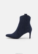 högklackade ankelboots mörkblå Anna Field 42BF62047 kvinnor - Bild 2