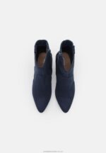 högklackade ankelboots mörkblå Anna Field 42BF62047 kvinnor - Bild 6