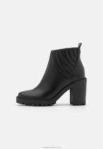 högklackade ankelboots svarta Anna Field 42BF61900 kvinnor - Bild 2