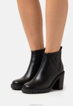 högklackade ankelboots svarta Anna Field 42BF61900 kvinnor