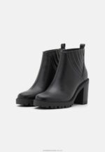 högklackade ankelboots svarta Anna Field 42BF61900 kvinnor - Bild 3