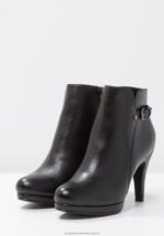 högklackade ankelboots svarta Anna Field 42BF61918 kvinnor - Bild 4