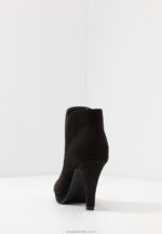 högklackade ankelboots svarta Anna Field 42BF61985 kvinnor - Bild 6