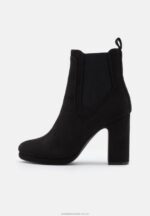 högklackade ankelboots svarta Anna Field 42BF61997 kvinnor - Bild 2