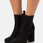 högklackade ankelboots svarta Anna Field 42BF61997 kvinnor