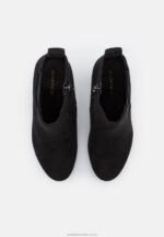 högklackade ankelboots svarta Anna Field 42BF61997 kvinnor - Bild 6