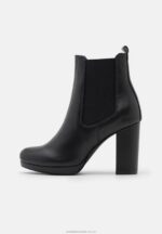 högklackade ankelboots svarta Anna Field 42BF62054 kvinnor - Bild 2