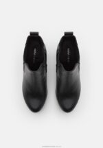 högklackade ankelboots svarta Anna Field 42BF62054 kvinnor - Bild 6
